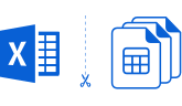 Split Excel by table