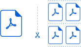 Split PDF by fixed range